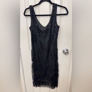 1920s Flapper Style Dress